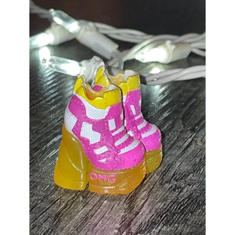 LOL Surprise OMG‎ Mall of Surprises Pink Orange White Platform Sneaker Shoes